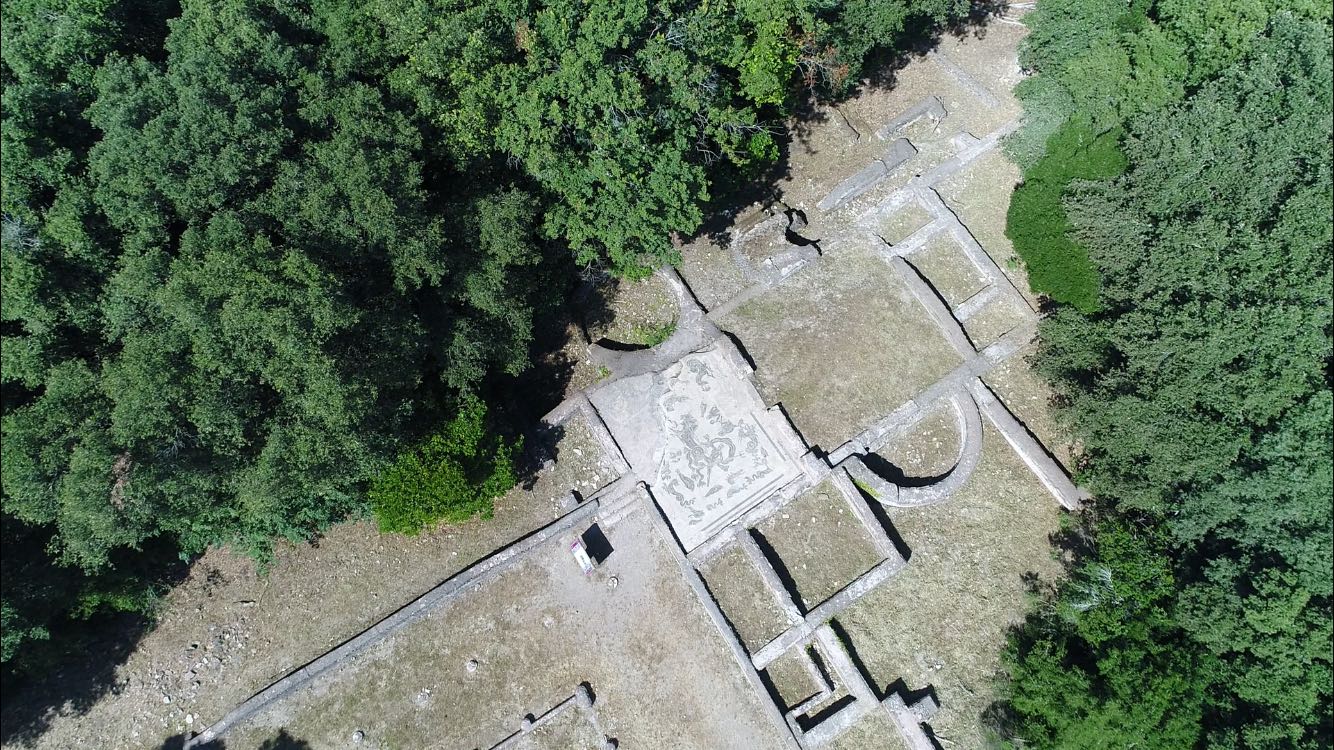 La Pineta di Castelfusano in volo....